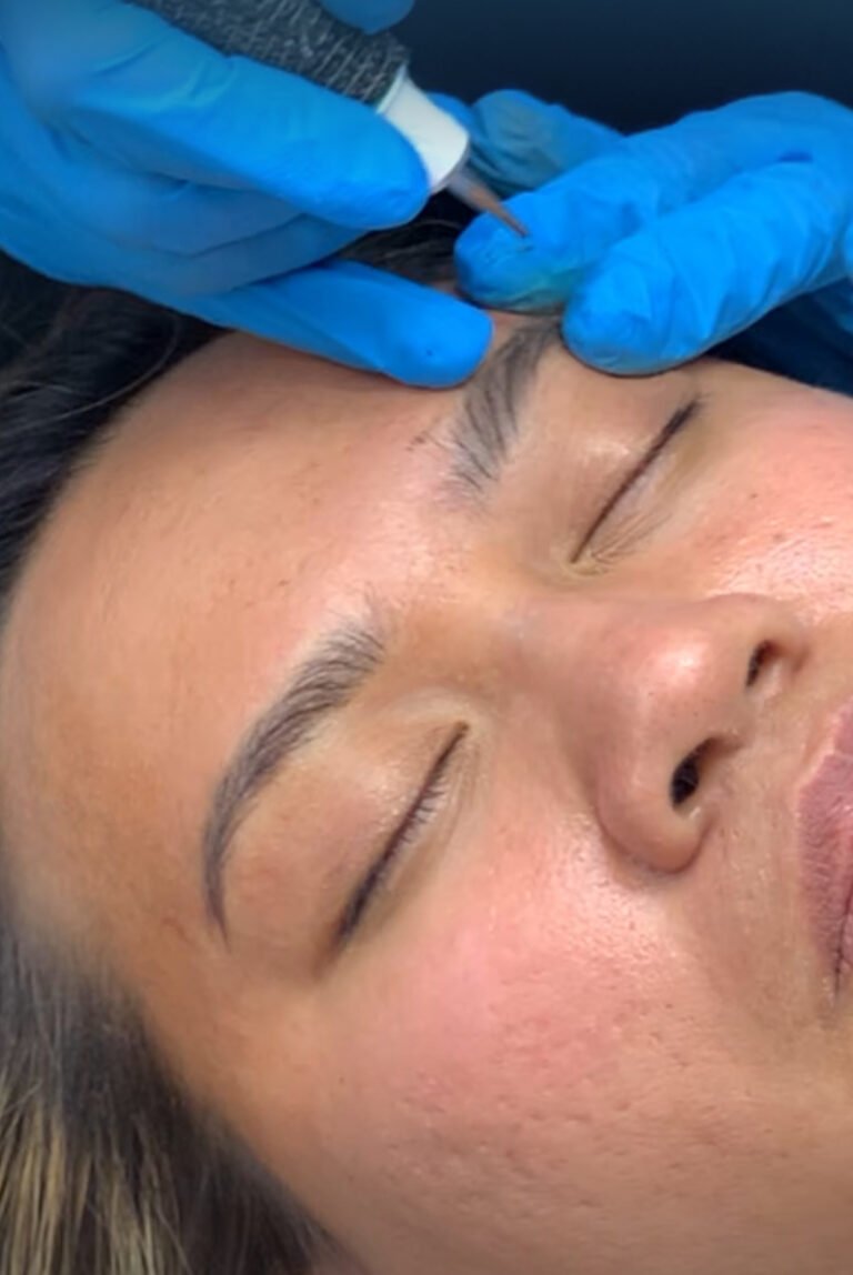Nano brows for oily skin